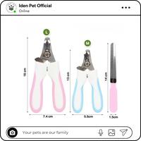 Gambar Gunting Kuku Kucing Anjing Alat Potong Kuku Hewan Pet Dog Cat Nail Clipper - Biru Muda, Size M dari Iden Pet Kota Tangerang 4 Tokopedia