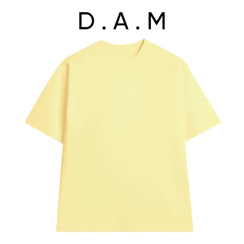 áo thun trơn Cotton 280GSM Premium form OVERSIZE " TRƠN FULL MÀU " - D.A.M Clothing Nam Menswear 5