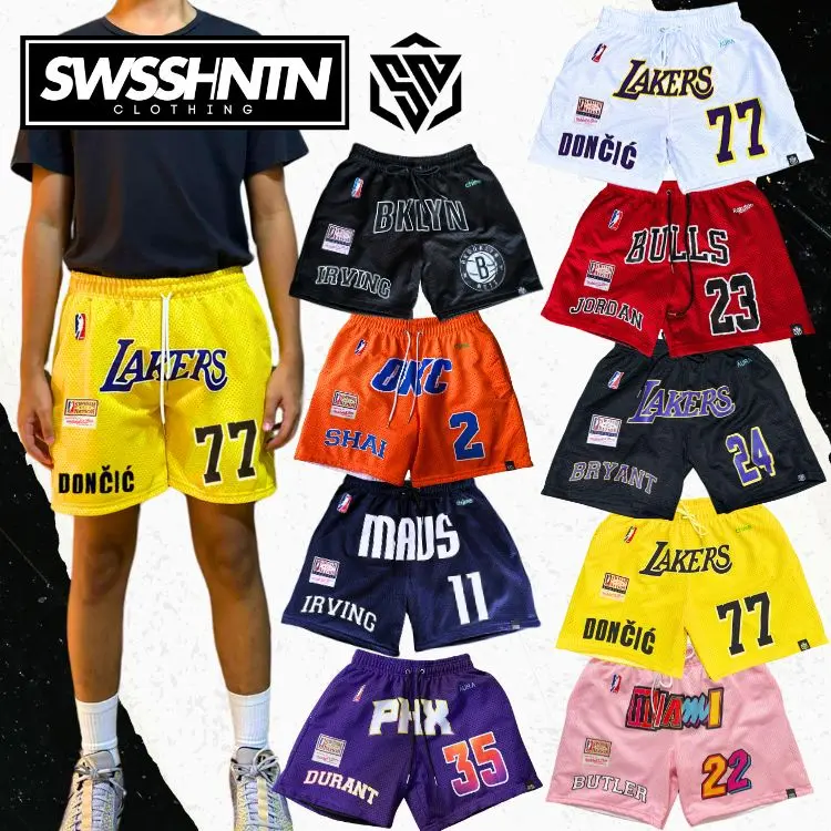 Unisex MESH Shorts With Basketball Designs Above The Knee ,Basketball ...