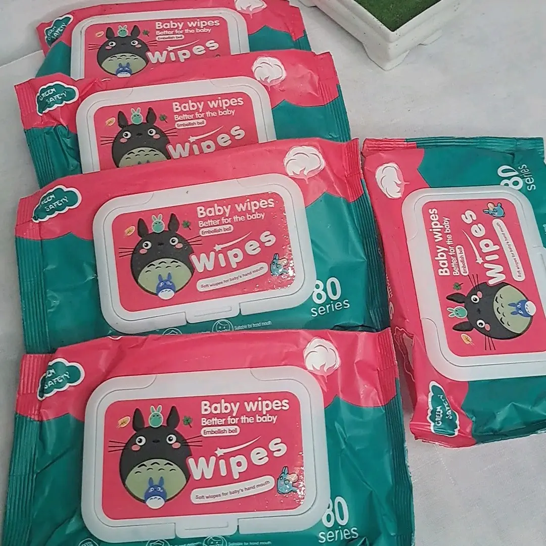 Tisu Basah Baby Wipes Tins 80 Lembar - Kulit Sensitif, Bebas Alkohol dan Pewangi