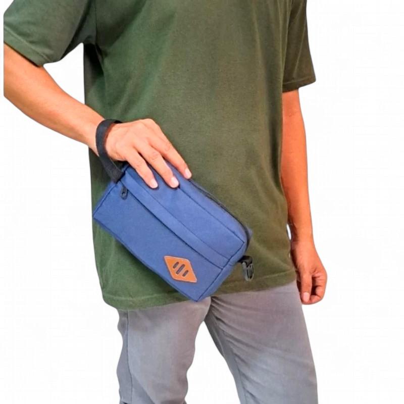Handbag pria bahan kodura clutch bag kualitas premium tas tangan terbaru tas selempang multifungsi 6
