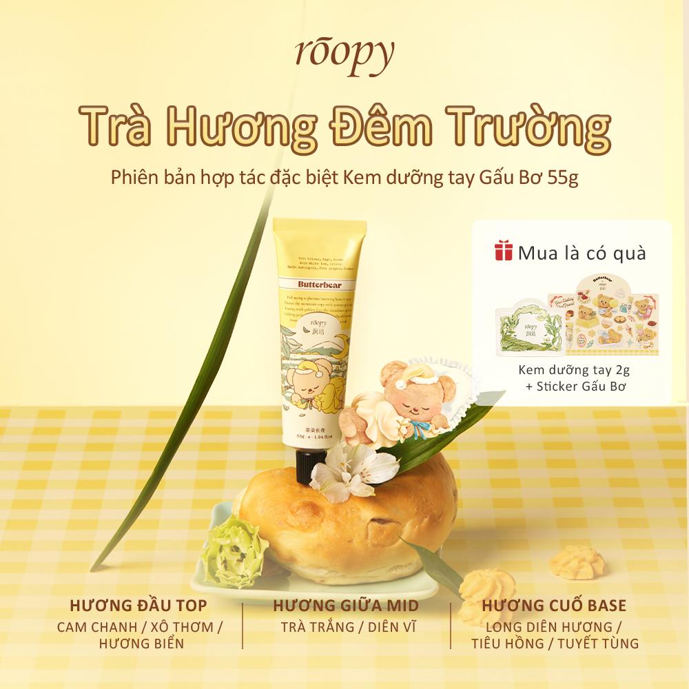 [Roopy×Gấu Bơ] Kem Dưỡng Da Tay Thơm, Phiên Bản Hợp Tác, Butter Bear ...