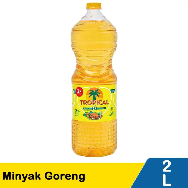 Tropical Minyak Goreng Premium Botol 2L FANTASIA DENGAN PAKING AMAN Oil 2
