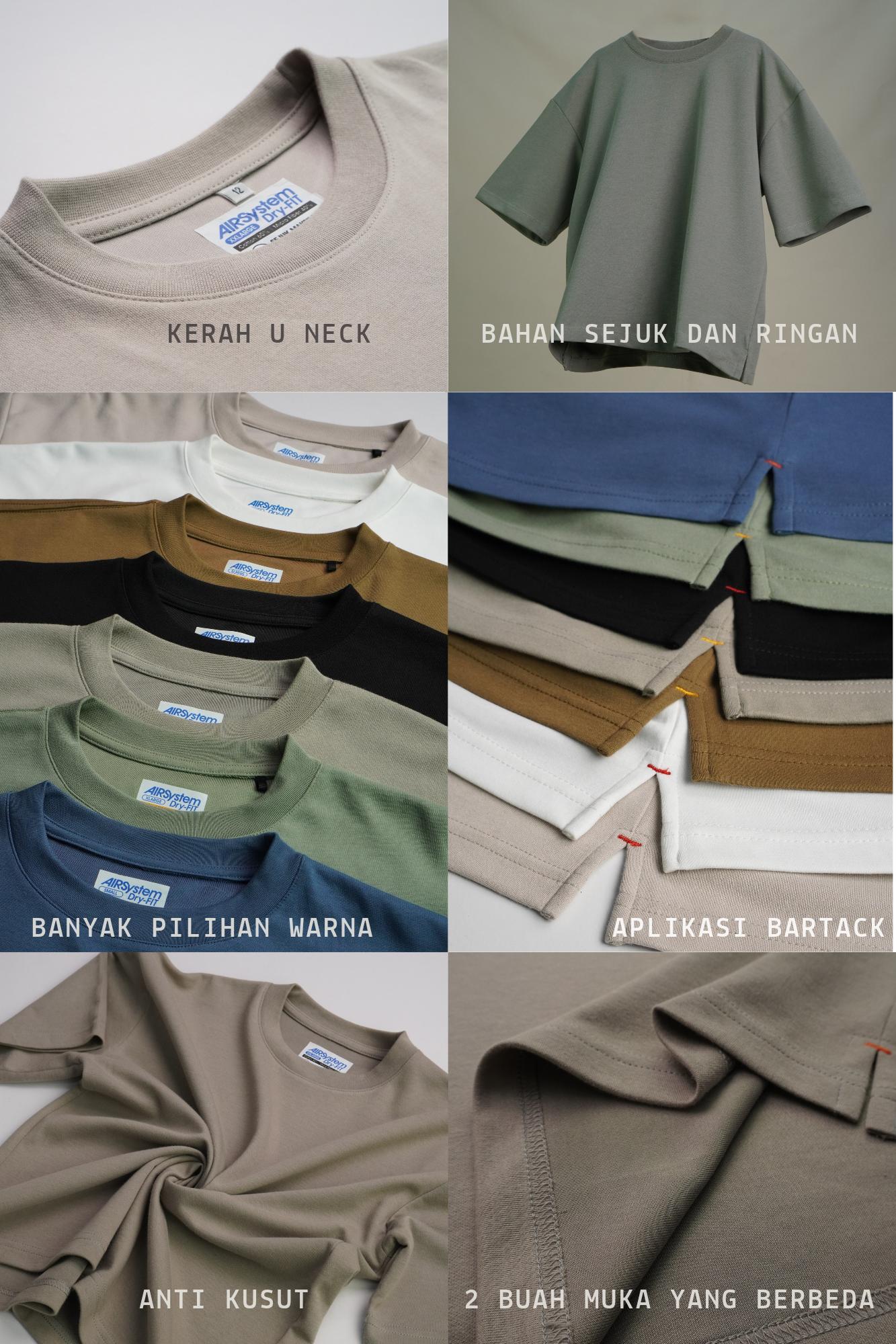 Oversize T-Shirt Quick Dry Fit AIRSystem Micro Cotton Danbowl CMGKIDS Pale Banana | Fashion Anak Unisex Oversize T-Shirt Quick Dry Fit AIRSystem Micro Cotton Danbowl CMGKIDS Pale Banana | Fashion Anak Unisex