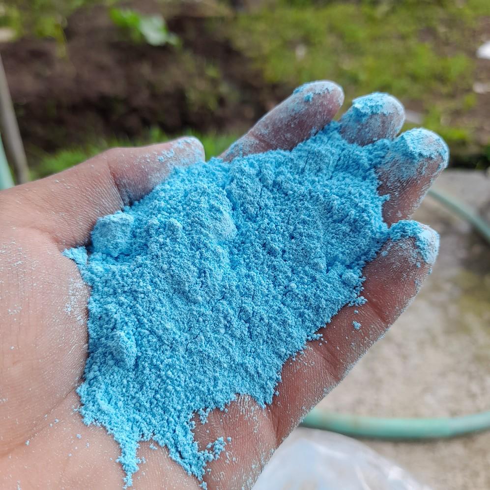 CALSIBLUE 1 KG / PUPUK KALSIUM BIRU PLUS MIKRO/ BORON MANGAN TEMBAGA BESI ZINK/ Untuk Mengatasi Rebah Batang/ Mengatasi Pytoptora Lodoh/ Pupuk tanaman