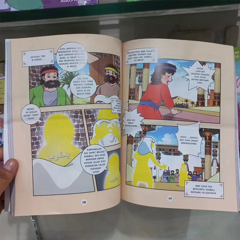 Komik 25 Nabi dan Rasul ORIGINAL Karya Aisha Shafa & Agus Willy Buku Anak Kisah Para Nabi Penerbit Al-Kautsar Kids 5