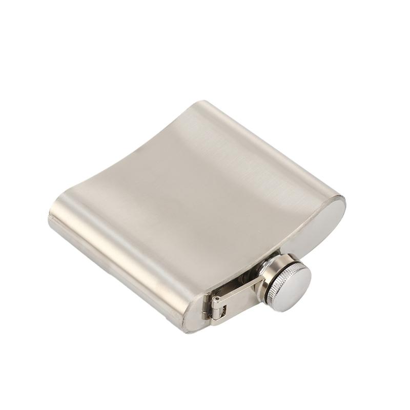Portable Alcohol Wine Drinking Bottle Liquor Flask Stainless Steel Whiskey Holder Hip Flask 3