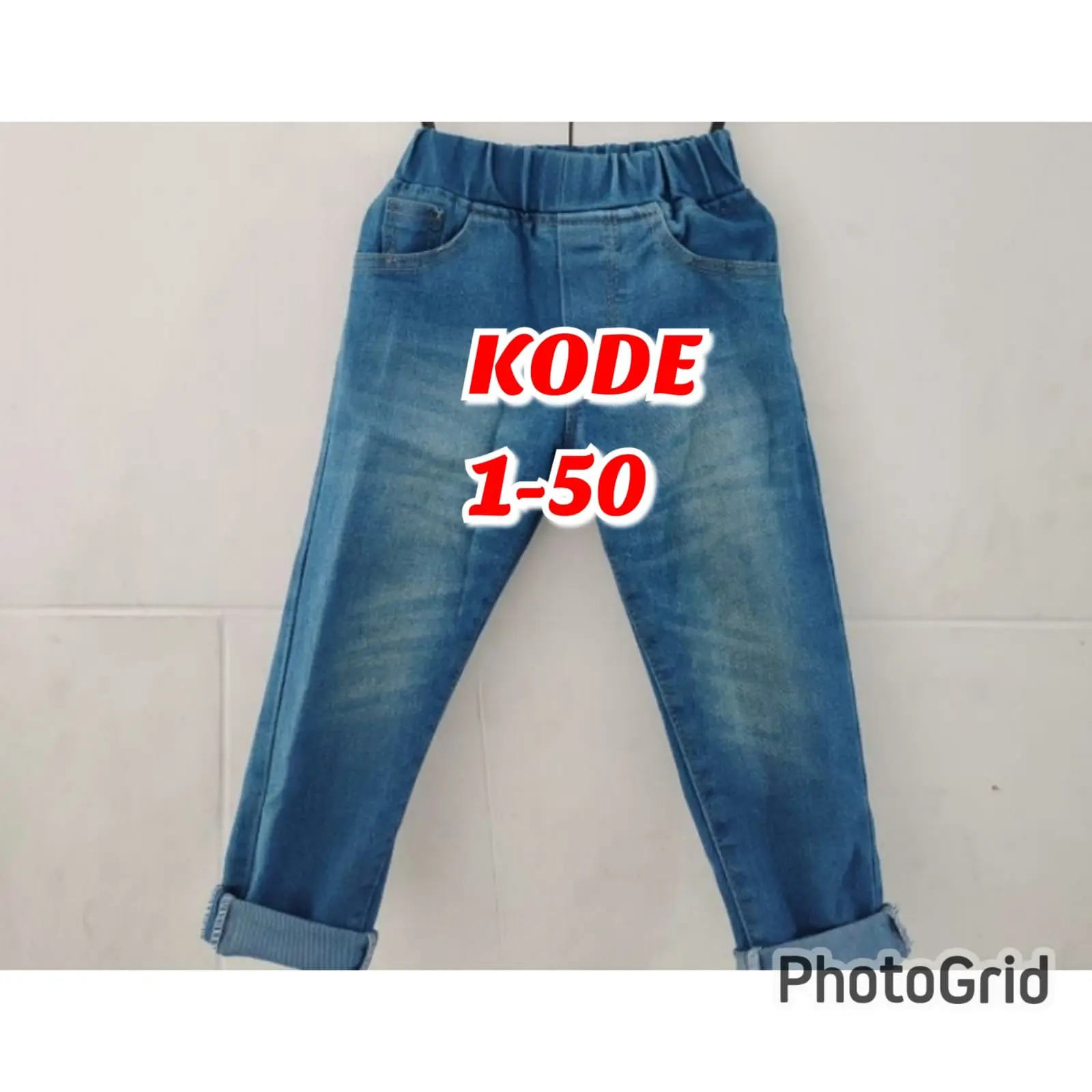 jeans anak remaja kode 1-50 khusus live streaming