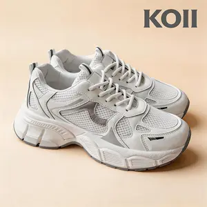 [COD] SEPATU SNEAKERS RUNNING WANITA KOREA IMPORT SPORT SHOES OLAHARAGA PUTIH SEPATU SNKRS WANITA