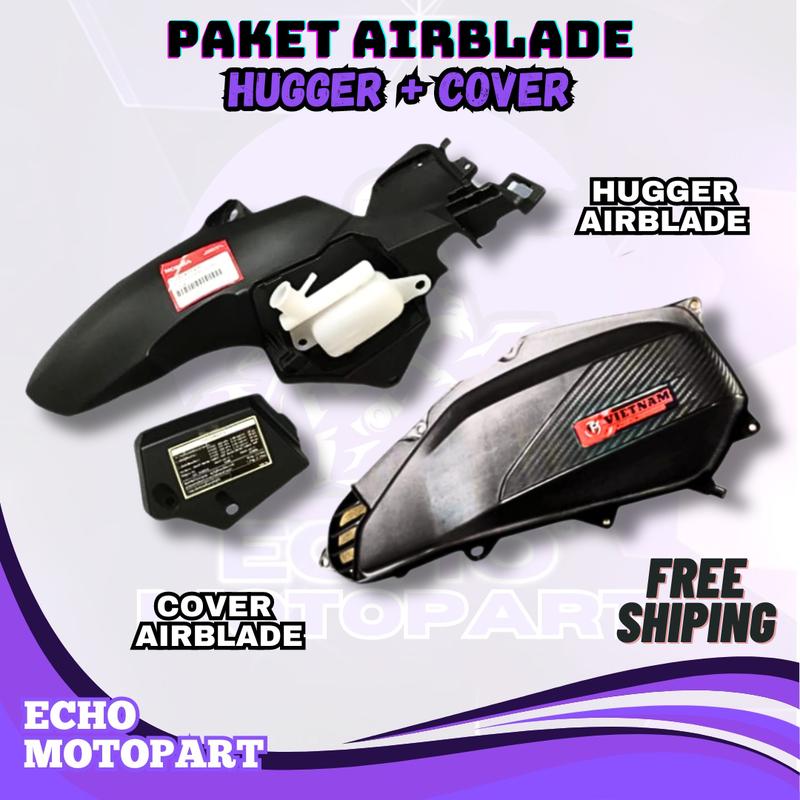 Hugger Air Blade Spakbor Kolong Airblade AIR BLADE Old Vario 125 Vario 150 fre tameng Motorcycle 5