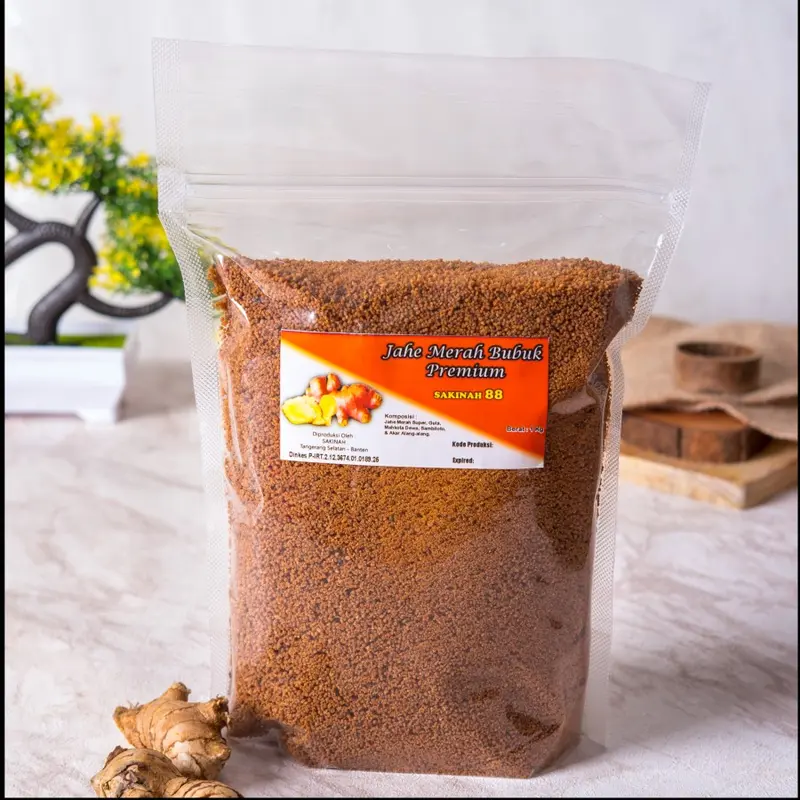 Jahe Merah Bubuk 1Kg / Jahe Merah Bubuk Instant / Wedang Jahe Instan Minuman 0