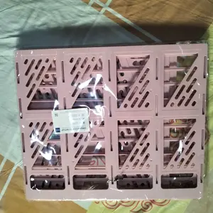 AKUSA Rak Buku Sekat Free Stiker Lucu Rak File Organizer Meja Dekstop Organizer File Serbaguna Dengan Tempat Pensil FO001