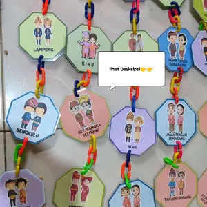Hiasan Jendela Kelas JADI/SIAP PASANG (harga tertera per 1 Renceng isi 4 gambar)