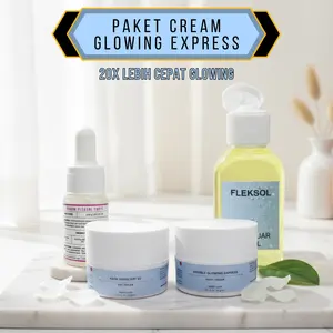 Paket Cream Whitening Super Tinggi Pemutih Wajah Glowing Express ORI Krim Dokter Farma Forte flek obat fleksol