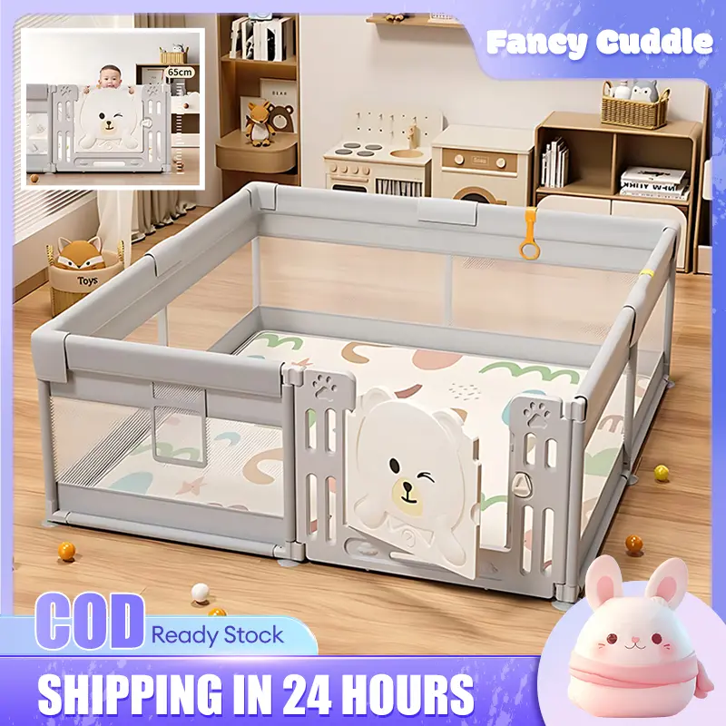 baby playpen Ruang Besar Untuk Berbalik Pagar Mainan Pagar Bayi pagar mainan bayi