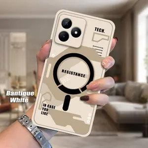 Softcase Macaron Aesthetic For RE*LM* C53/C51/Note 50 Casing Handphone Lembut Case Pelindung Hp