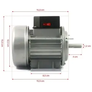 Dinamo motor parut kelapa 200-125 watt moswell