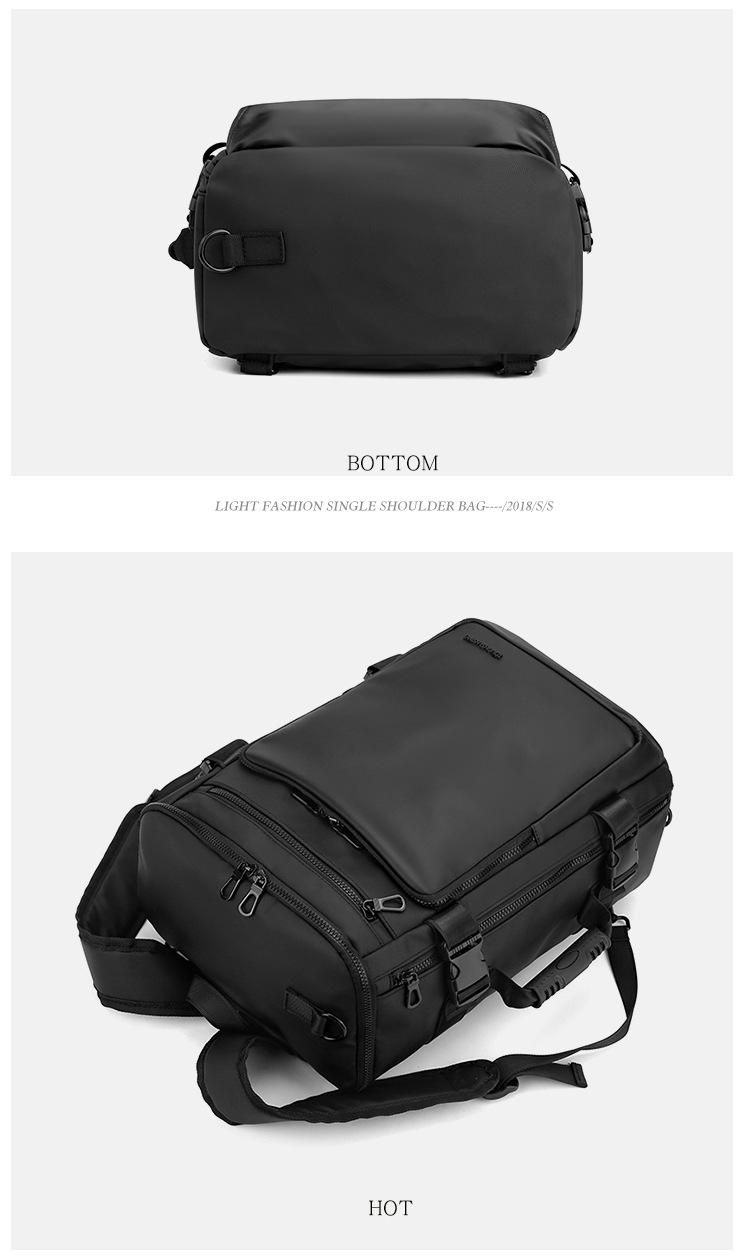 Product Introduction of large capacity backpack men's waterproof travel bagpack independent shoe bag Outdoor fitness bag 27