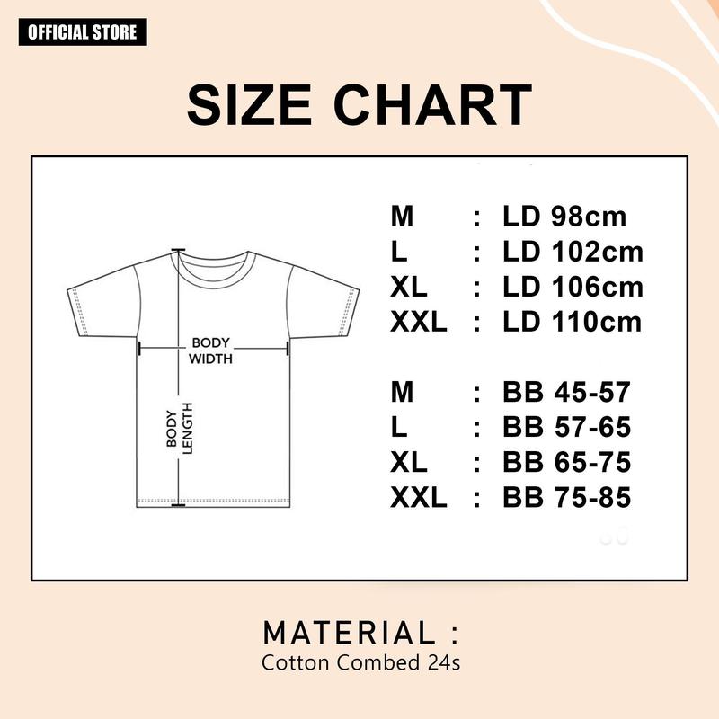 Product Introduction of Kaos SansCustom lengan pendek Distro Bahan Cotton 24s Lembut Adem Dan Menyerap Keringat Santai Pria Baju Oblong Combed Sablon 0