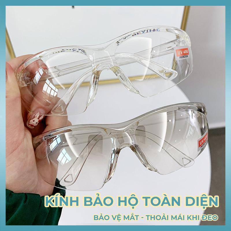 KaelNest Kính bảo hộ chống dịch Kính che bụi trong suốt ôm sát mặt bảo vệ tuyệt đối UV - 015