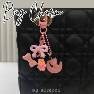 Bag Charm Gantungan Tas Rantai Labubu/ Mini Strap Chain Costume GARRA