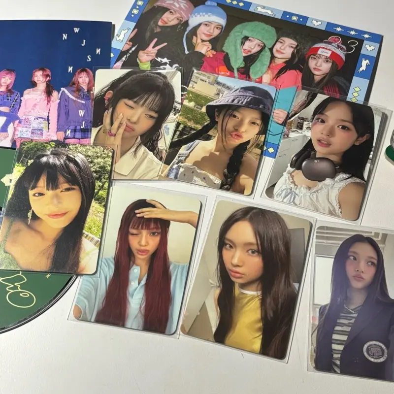 newjeans hanni hyein haerin photocard official