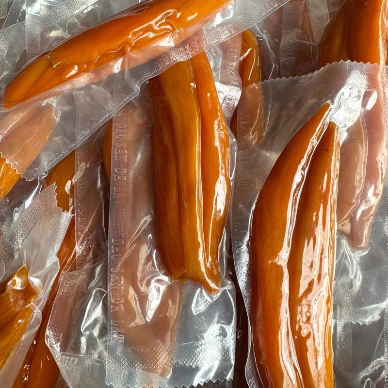 Khoai lang SẤY NGUYÊN CỦ - dẻo mềm- ngọt tự nhiên 500g - Ăn Vặt- SNACK FOOD