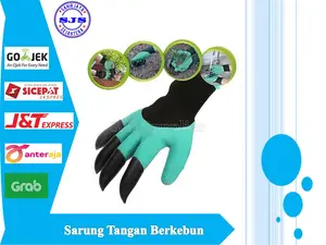 Sarung tangan berkebun cakar Garden gloves Sarung tangan bertanam