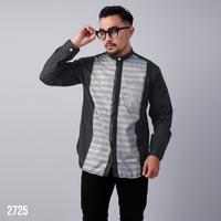 Gambar PAKAJI Baju Koko Pria Lengan Panjang Bordir Premium Hitam Motif Medallion Baju Koko 2725 - M dari PAKAJI OFFICIAL Kota Tangerang Selatan 1 Tokopedia