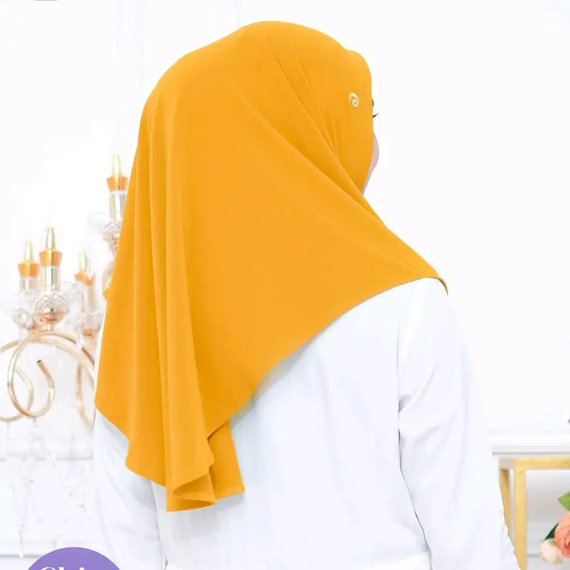 Hijab Instan Non Pad Chita By Daffi Harian High Oval Panjang Muslim Wanita Kerudung Syari Khimar Dewasa 7