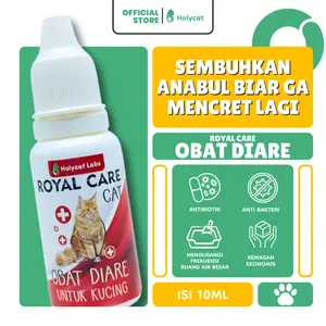 Holycatlabs Tetes Diare Kucing Anjing Royal Care 10 ML