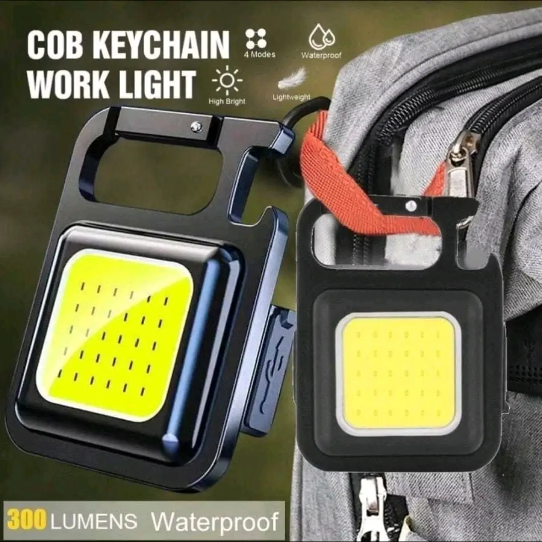 Lampu Senter Mini Keychain LW-06 LAMPU LED EMERGENCY KEYCHAIN MULTIFUNGSI LAMPU CAMPING CAS USB MICRO7910 - Dapat Digantung di Tali atau Kunci