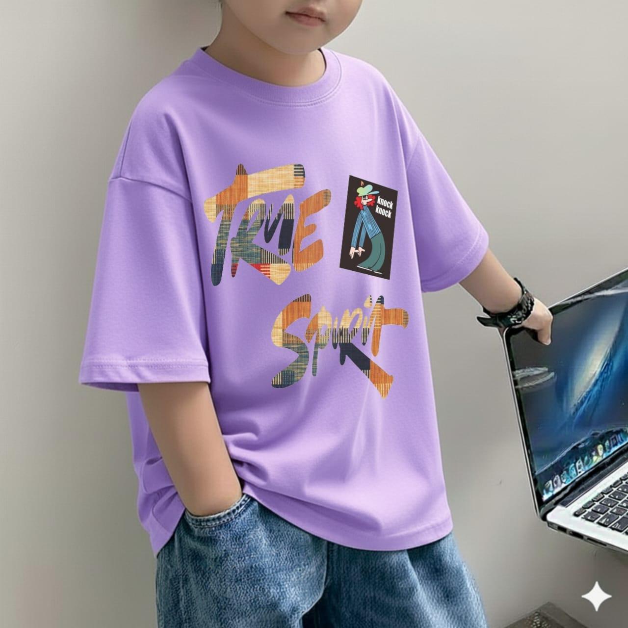 Kaos Distro OVERSIZE TRUE SPIRIT Anak Laki-Laki/Fashion Anak Laki-Laki Kekinian/Baju Anak Laki-Laki Model Terbaru/Kaos Anak Laki-Laki Viral