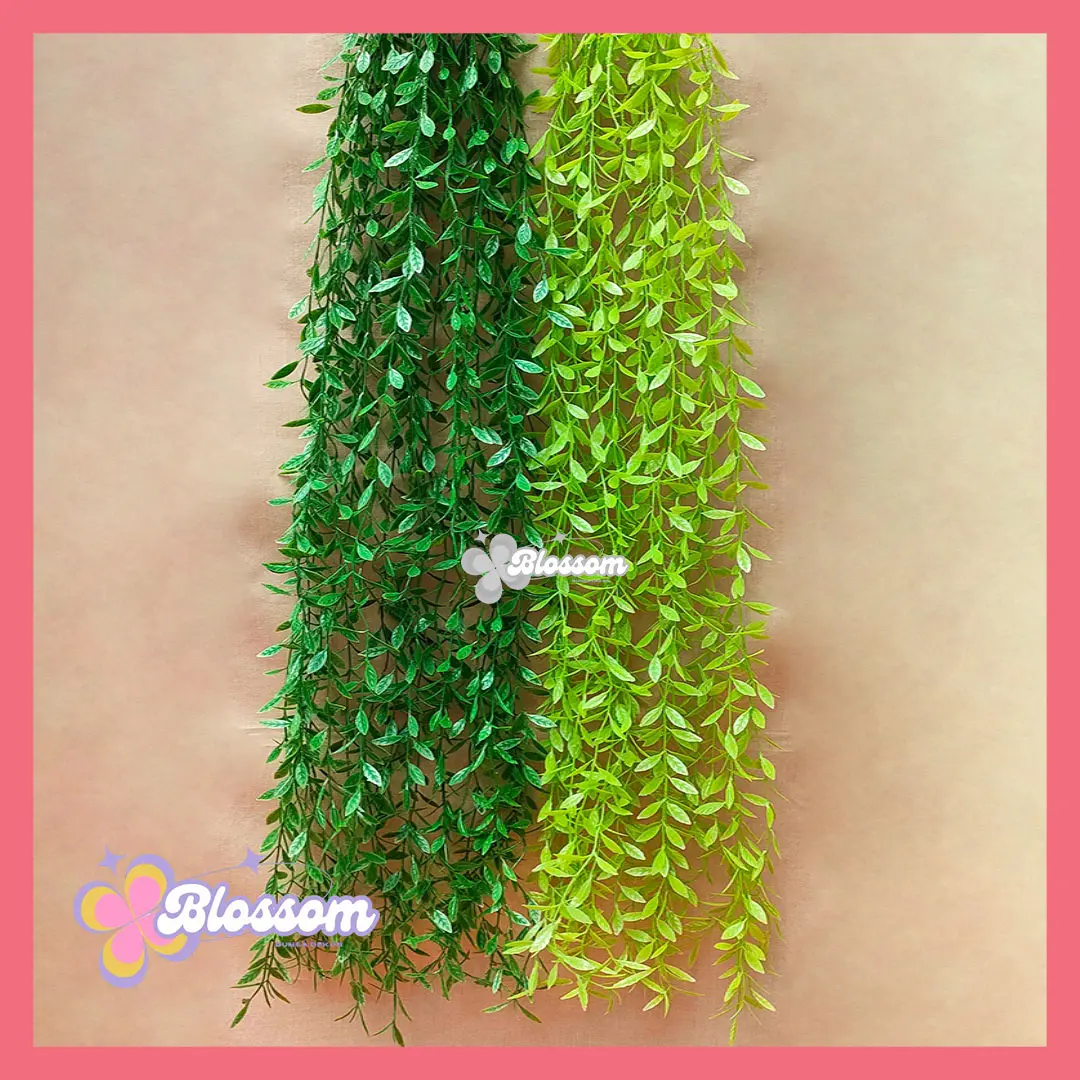 Bunga Daun Hoya Costa Hanging Leaf Bunga Plastik Bunga Palsu Dekorasi Artificial Rambat Urai Gantung