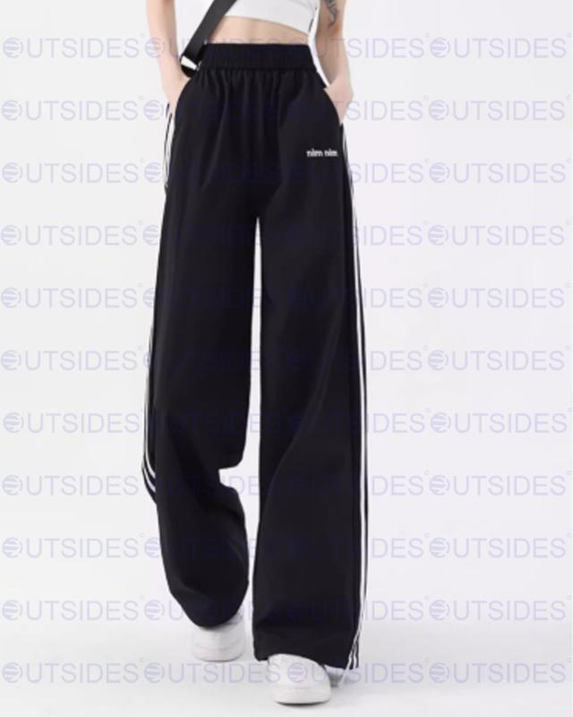 OUTSIDES DOUBLE TAPE LOST KOREAN STYLE - BAGYPANTS Celana Wanita 2