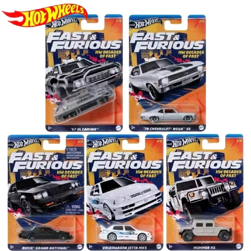Hotwheels Fast and Furious (HW DECADES OF FAST)