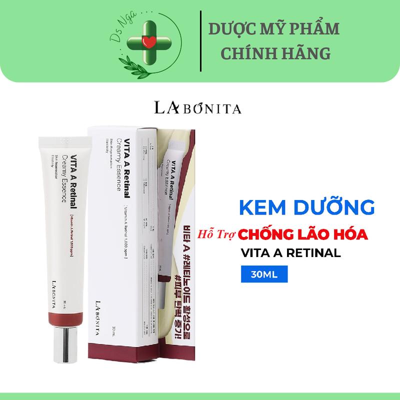   CHÍNH HÃNG  Retinal Vita A LaBonita Kem Hỗ Trợ Căng Bóng Trẻ Hóa Da 30ml 