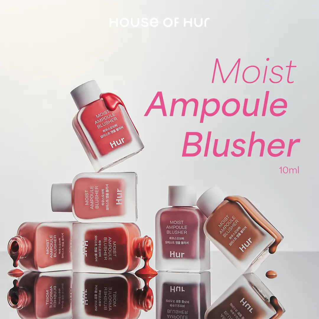 House of Hur Moist Ampoule Blusher Mini Size (10 ml)