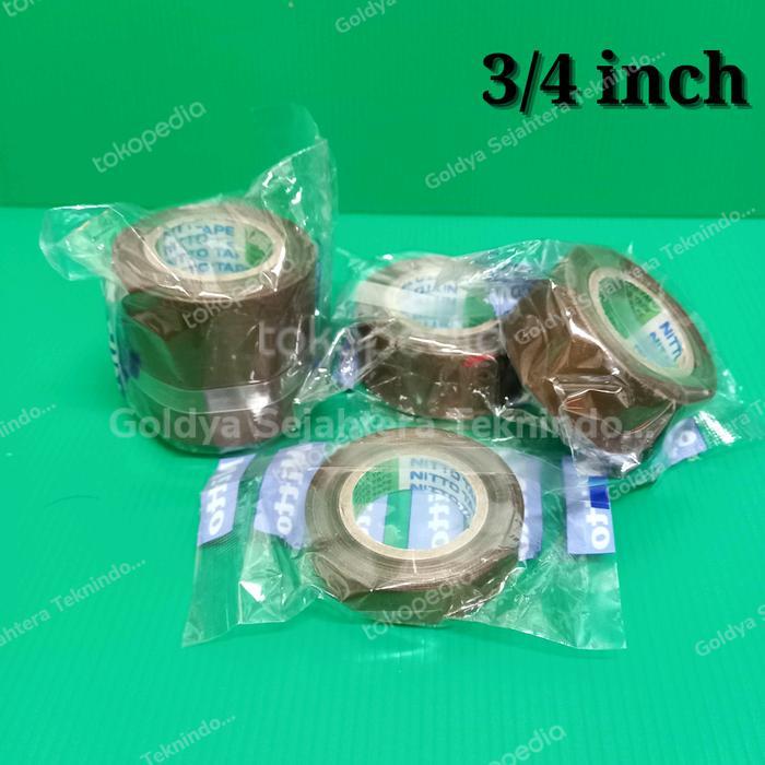 Teflon Tape Nitoflon 973UL 3/4 inch ~ Tape Tahan Panas Nito - Nitto