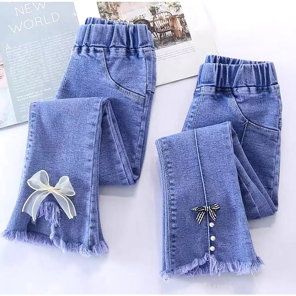 Celana Jeans Anak Perempuan Import Terbaru 2023 Umur 1-10 Tahun Jeans Anak Perempuan Kekinian