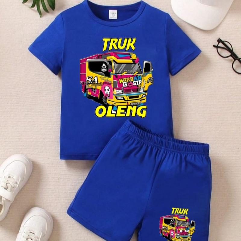 SETELAN ANAK LAKI-LAKI TRUCK OLENG 1-8 tahun 0