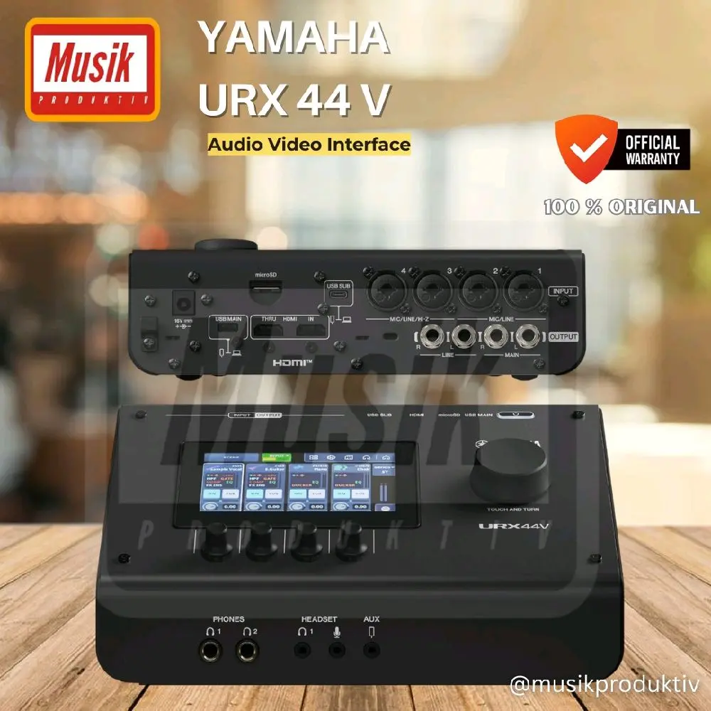 Yamaha URX44 / URX 44 / URX-44 Audio Interface  Original