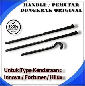 HANDLE DONGKRAK / PEMUTAR DONGKRAK ORIGINAL KUALITAS TERBAIK MOBIL INNOVA / FORTUNER MERK METEMA Baut Car