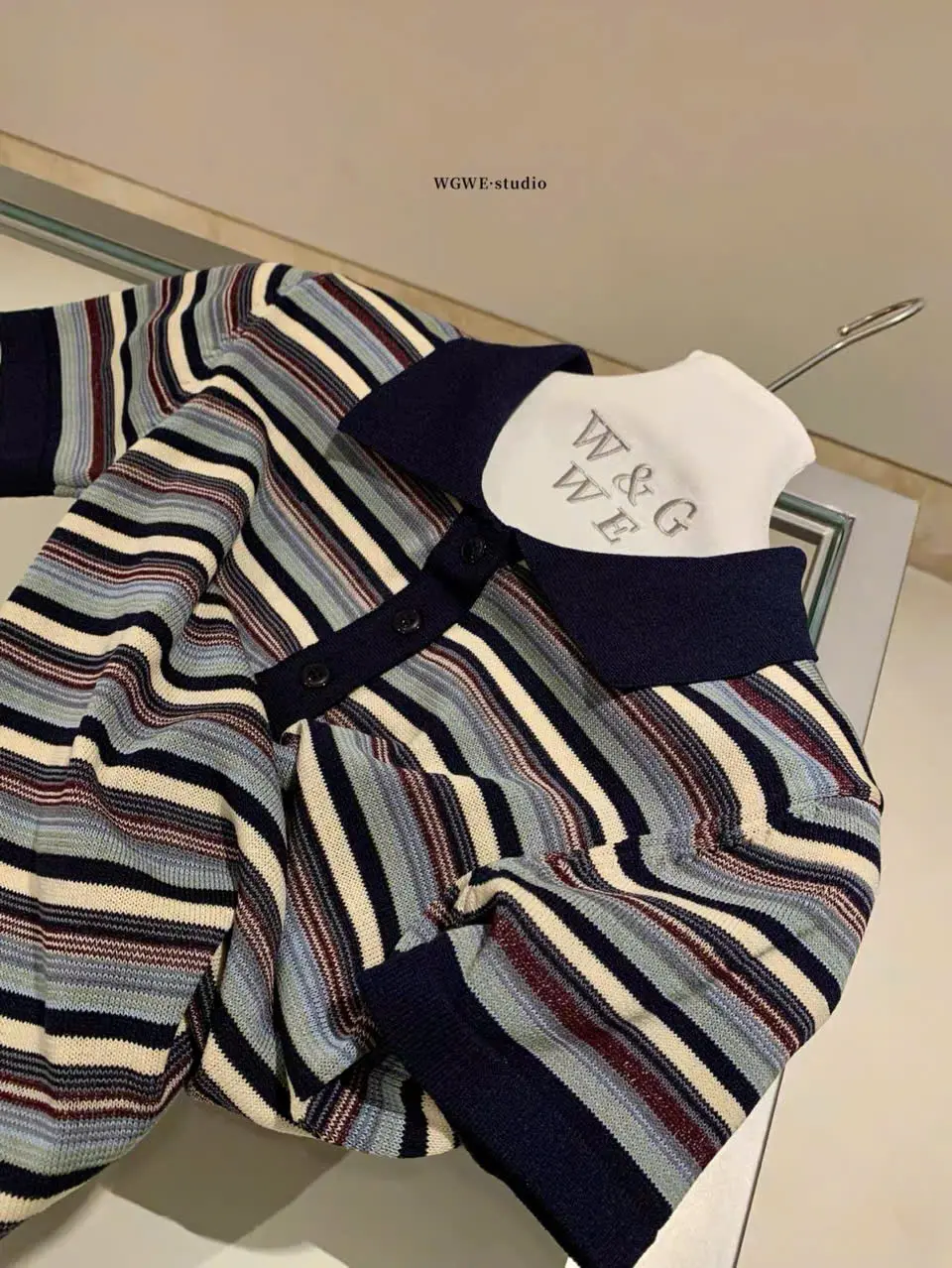 (WGWE 9191) Áo Polo Len Mongtoghi Kẻ Sọc Hàng QC Minxu Shop POLO48 | BigBuy360 - bigbuy360.vn (WGWE 9191) Áo Polo Len Mongtoghi Kẻ Sọc Hàng QC Minxu Shop POLO48 | BigBuy360 - bigbuy360.vn