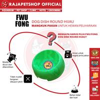 Gambar ( TEMPAT MAKAN ) FWU FONG DOG DISH ROUND PET BOWL ANJING KUCING - HIJAU dari Rajapetshop Official Kota Surabaya 4 Tokopedia