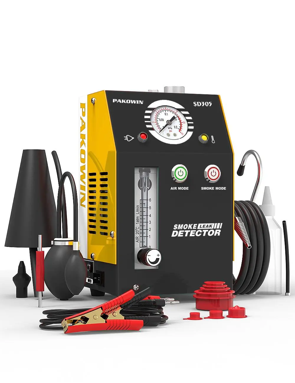 Automotive Smoke Machine Leak Detector - EVAP Vacuum Diagnostic Tester SD305 (Smoke oil not contain)