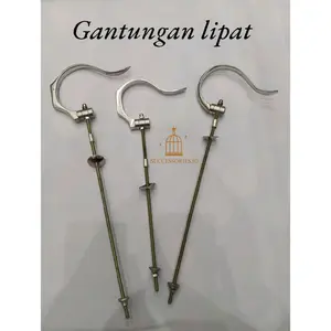 GANTUNGAN LIPAT SANGKAR BURUNG