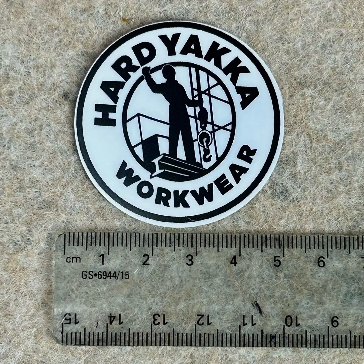 Hard Yakka Heritage logo (vinyl)