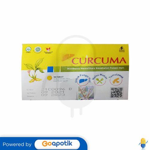 Gambar CURCUMA BOX ISI 100 TABLET dari Apotek Abadi Jaya by GoApotik Kota Medan Tokopedia