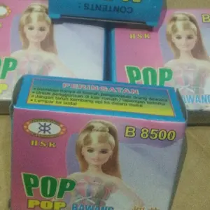 (1 Paket 10 Box/dus kecil)Snap Sound Toy Mini – Isi 50pcs & 25pcs Permainan Mainan Anak